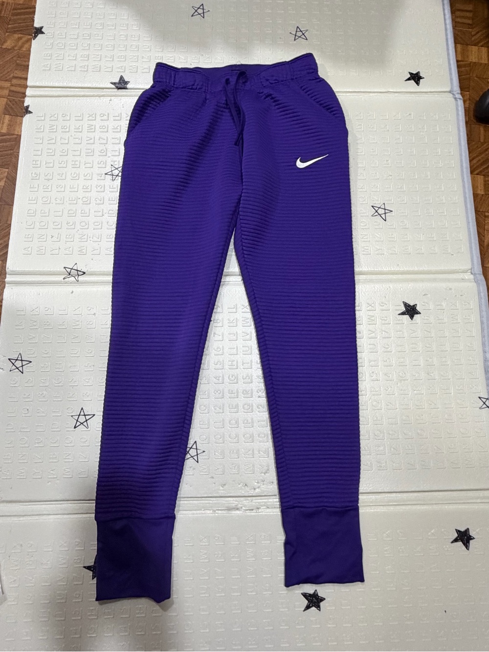 Nike Purple Dri-FIT Jogger Pants